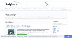 Desktop Screenshot of andydunkel.net